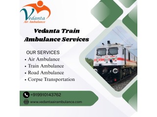 Use Vedanta Train Ambulance in Kochin to transport your critical patient's family members