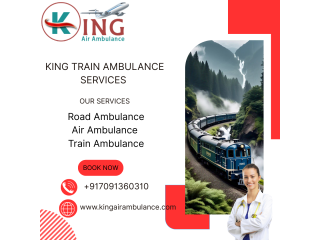Book King Train Ambulance Service in Patna to transfer your patient