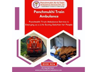 Take a Top-Level Train Ambulance in Chennai with Specialist Medical Staff