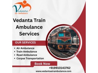 Utilise Vedanta Train Ambulance to transport your critical patient in Meghalaya