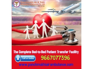 Always Shift an Emergency Patient from Dibrugarh by Panchmukhi Air Ambulance