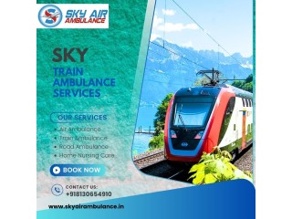Sky confers medical immigration facilities in Ranchi with its Train Ambulance
