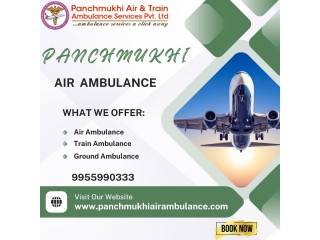 Use Air Ambulance Services with Matchless Medical System in Mumbai by Panchmukhi