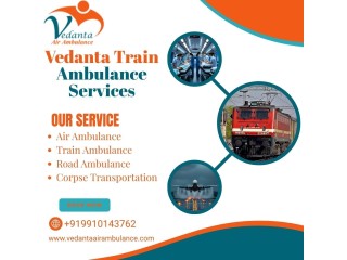 Vedanta train ambulance carefully arranges scheduled transportation for patients in Jammu