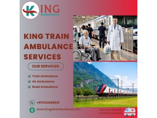 King Allows the Entire Trip to be Composed Right on Time in a Kolkata Train Ambulance