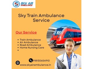 Sky Train Ambulance Service in Siliguri Provides the Best Treatment Facility to the Patients