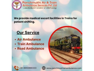 Train Ambulance in Ahmedabad with Experienced Medical Crew