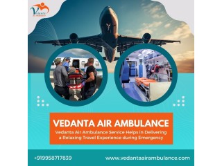 Comfortable Patient Relocation with full Care via Air Ambulance from Coimbatore by Vedanta