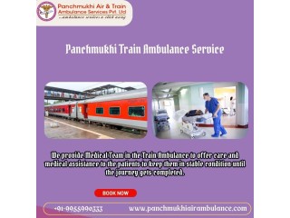 Train Ambulance in Chennai with Superior Medical Assistance