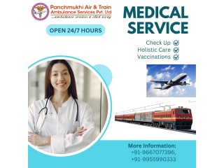 Get Advanced ICU Setup by Panchmukhi Air and Train Ambulance Services in Patna