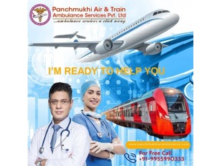 Panchmukhi Train Ambulance Service in Darbhanga with Top-Level Medical Equipment