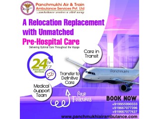 Choose an Air Ambulance from Kolkata with Fast patient-shifting by Panchmukhi