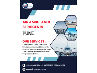 Fast and Reliable Air Ambulance Services in Pune