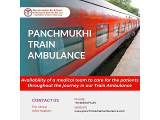 Low-cost Train Ambulance from Guwahati with Unique Medical Attention