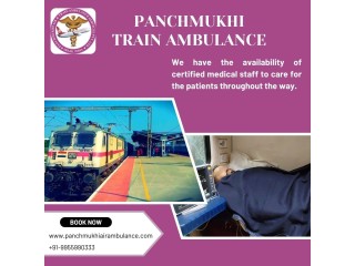 Train Ambulance in Ahmedabad with Trained Medical Staff
