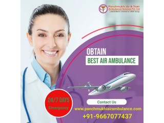 Get an Air Ambulance from Chennai with a Trusted ICU facility by Panchmukhi