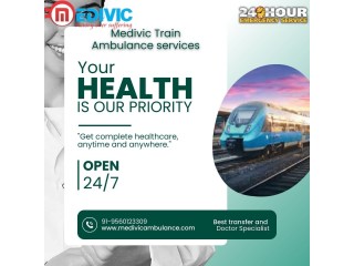 Medivic Provides Full Medical Tools in Patna for Lengthy Travel on a Train Ambulance
