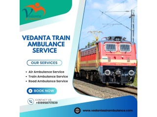 Vedanta Train Ambulance in Ranchi caters to a wide range of medical needs