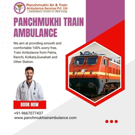 train-ambulance-from-guwahati-with-full-medical-solution-big-0