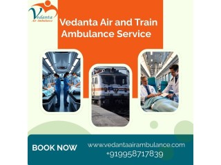 Choose Vedanta Train Ambulance Services for the best 24/7 medical care in Mumbai