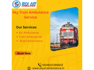 The Sky Train Ambulance in Patna Provides Better Patient Care and Treatment