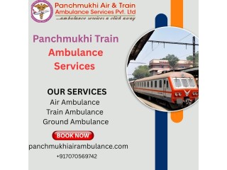 Panchmukhi Train Ambulance from Ranchi- Reliable, resourceful, and risk-free
