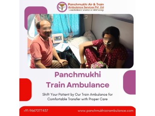 Reliable Train Ambulance in Ranchi with Perfect Medical Features