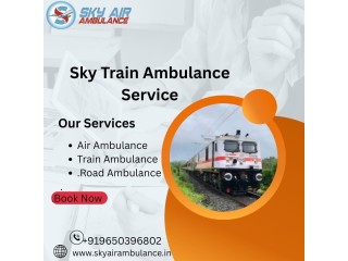 Sky Train Ambulance in Delhi Provides Life-Saving Medical Care during Your Trip
