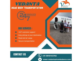 Vedanta Dead Body Transportation Service in Mumbai- Assists Families with the Paperwork