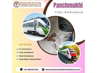 Panchmukhi Train Ambulance Service in Indore with Hi-tech Ventilator Setup