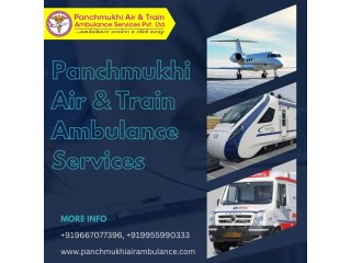 Panchmukhi Hi Tech Train Ambulance in Ranchi  Composing a risk-free and comfortable journey
