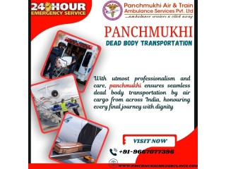 Panchmukhi Mortuary Ambulance in Patna Offers a Facility to Carry the Dead Body