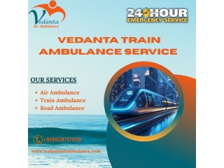 Vedanta Train Ambulance in Hyderabad Provided a Team of Doctors and Nurses