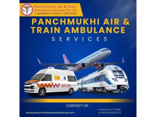 Panchmukhi Train Ambulance from Patna takes care of you on every journey