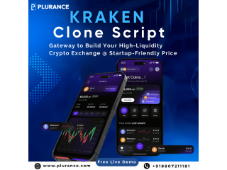 Launch Your High-Performance Crypto Exchange With Kraken Clone Script