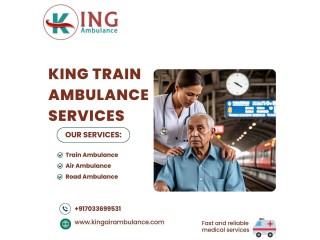 King Ensures Safety Checked at Every Step in Ranchi in a Train Ambulance
