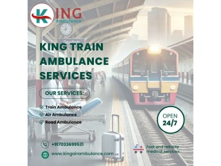 Dependable Patient Transportation Offered by King Train Ambulance in Kolkata