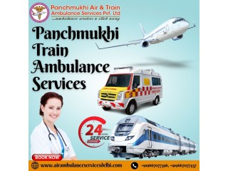 Panchmukhi Train Ambulance from Ranchi to Delhi: Manage Critical Transfers Easily