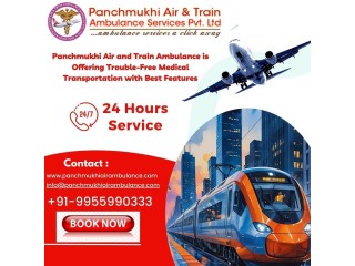 Panchmukhi Train Ambulance from Ranchi to Chennai reduces the risk of complications