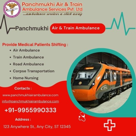 affordable-panchmukhi-train-ambulance-from-guwahati-to-delhi-for-medical-transfer-big-0