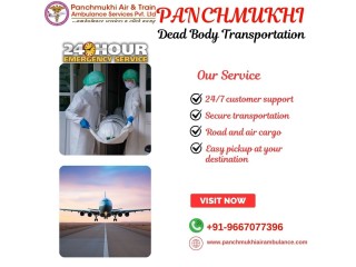 Panchmukhi Dead Body Transfer in Vellore by Air CargoShifting of Dead Bodies with Speed and Safety