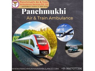 Panchmukhi Low Cost Train Ambulance in Ranchi- prevention from complicated medical transport
