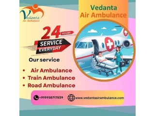 Take Top-class Vedanta Air Ambulance Service in Bangalore with Ventilator Setup at the Lowest Price