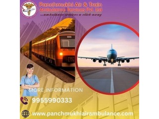 Take Panchmukhi Air & Train Ambulance Services in Kochi with Medical Equipment