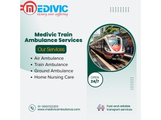Medivic Offers Focused Plan Tailored to Patient Situations in Patna in its Train Ambulance