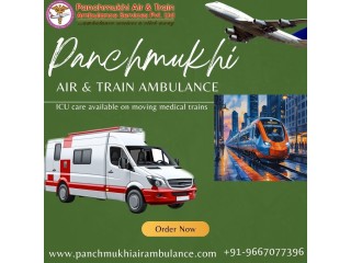 Panchmukhi Train Ambulance in Ranchi  ICU and CCU Facilities delivered onboard
