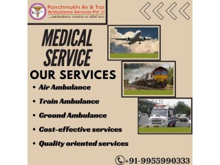 Panchmukhi ICU Train Ambulance in Guwahati  A Resourceful medical transport offered