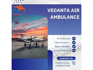 Enjoy Safe Patient Transfer in Ranchi with Vedanta Air Ambulance