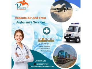 Vedanta Train Ambulance in Patna - Best Services for Patient Care