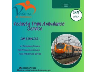 Vedanta Train Ambulance Service in Bhubaneswar: For Excellent Patient Care